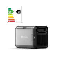 EcoFlow GLACIER Classic 35L kannettava jääkaappi-pakastin, 35 litraa + integroitu 298 Wh Lithium-akku BUNDLE