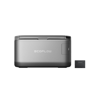 EcoFlow GLACIER Classic 35L kannettava jääkaappi-pakastin, 35 litraa + integroitu 298 Wh Lithium-akku BUNDLE