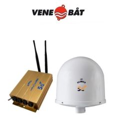 Glomex weBBoat Link PRO EXT 5G ja WI-FI internet-järjestelmä IT5000 ulkoantennilla