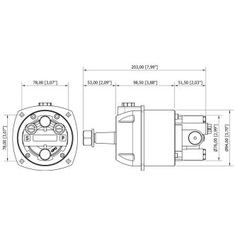 MaviMare GM3-MRA ruoripumppu 16 cm3