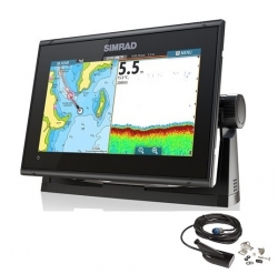 Simrad GO9 XSE kaikuplotteri HDI-peräpeilianturilla