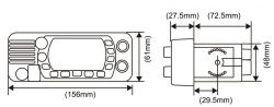 Standard Horizon GX1400GPS/E Meri-VHF radio