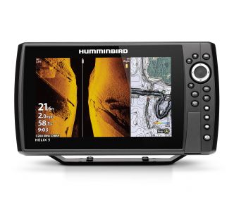 Humminbird HELIX 12 CHIRP MEGA SI+ G4N kaikuplotteri peräpeilianturilla