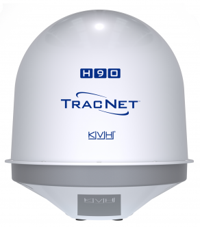 KVH TracNet™ H90 VSAT/GSM/WiFi kommunikointijärjestelmä