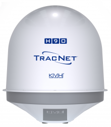 KVH TracNet™ H90 VSAT/GSM/WiFi kommunikointijärjestelmä