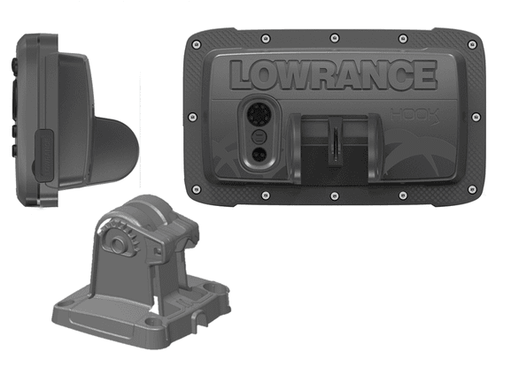 Lowrance HOOK Reveal 5 SplitShot kaikuluotain/karttaplotteri