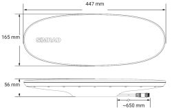 Simrad HS65 GNSS kompassi