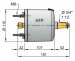 Vetus MTC30 hydrauliohjaus paketti