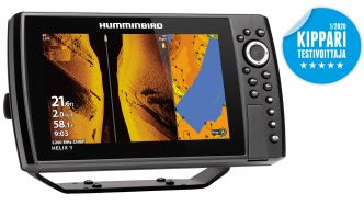 Humminbird HELIX 9 CHIRP MEGA SI+ G4N kaikuplotteri peräpeilianturilla