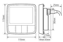 Raymarine i50 Speed lokinäyttö