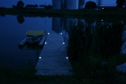 Lake Lite LED laituri-/kansivalo aurinkokennolla