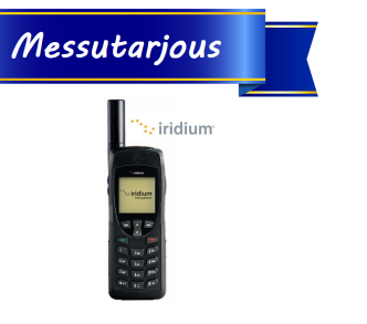 Iridium 9555 kannettava satelliittipuhelin Prepaid-liittymällä