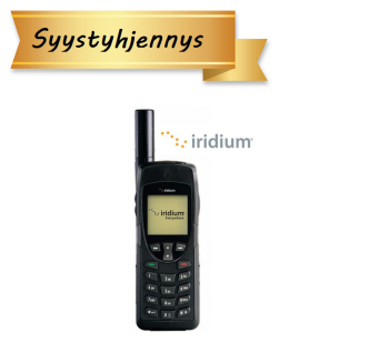 Iridium 9555 kannettava satelliittipuhelin