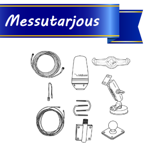 Iridium GO! exec™ PREMIUM Dual Mode Antenna Kit (With GNSS) asennussarja