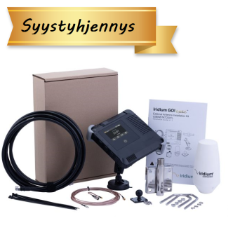 Iridium GO! exec™ PREMIUM Dual Mode Antenna Kit (With GNSS) asennussarja