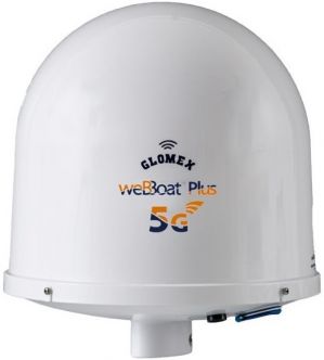 Glomex WeBBoat Plus 5G Dual SIM ja WiFi internet-järjestelmä