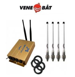 Glomex weBBoat Link PRO EXT 5G ja WI-FI internet-järjestelmä ulkoantenneilla