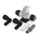 Jabsco 37038-2024 solenoidventtiilisarja, 24V 