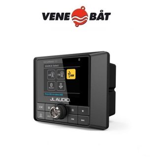 JL Audio MediaMaster® 50 vesitiivis äänilähde täysvärinäytöllä ja 4 x 25 W päätevahvistimella