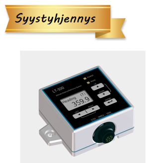 Lars Thrane LT-500 AHRS suuntatietoanturi NMEA0183 ja NMEA 2000