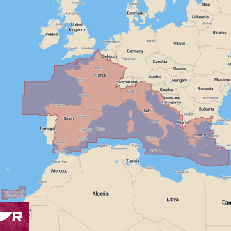 Raymarine LightHouse kartta, Mediterranean