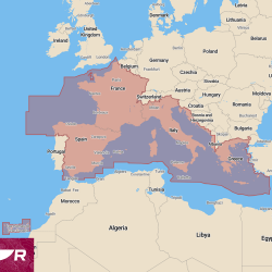 Raymarine LightHouse kartta, Mediterranean