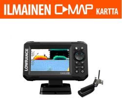 Lowrance EAGLE-5 SplitShot kaikuluotain/karttaplotteri