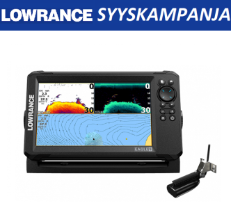 Lowrance EAGLE-9 HDI kaikuluotain/karttaplotteri
