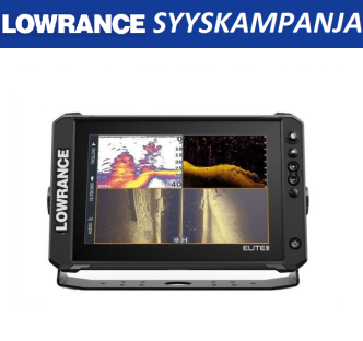 Lowrance ELITE FS 10 kaikuluotain/karttaplotteri