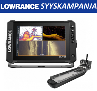 Lowrance ELITE FS 10 kaikuluotain/karttaplotteri Active Imaging 3-in-1 anturilla