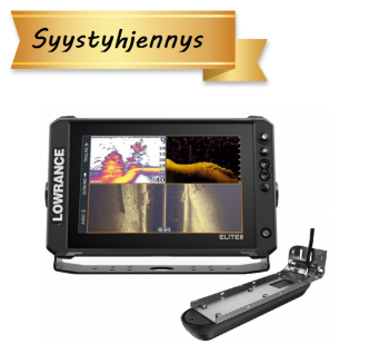 Lowrance ELITE FS 10 kaikuluotain/karttaplotteri Active Imaging 3-in-1 anturilla