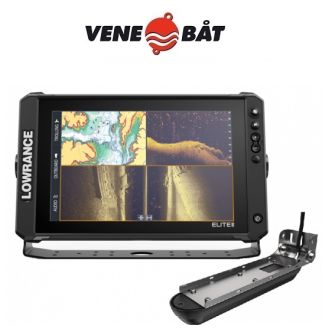 Lowrance ELITE FS 12 kaikuluotain/karttaplotteri Active Imaging 3-in-1 anturilla