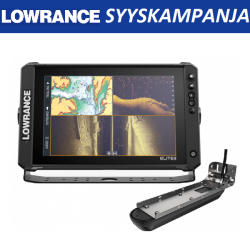 Lowrance ELITE FS 12 kaikuluotain/karttaplotteri Active Imaging 3-in-1 anturilla