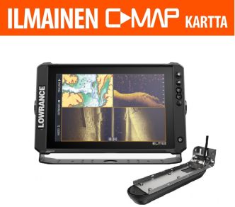 Lowrance ELITE FS 12 kaikuluotain/karttaplotteri Active Imaging 3-in-1 anturilla