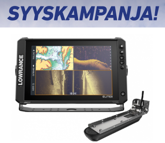 Lowrance ELITE FS 12 kaikuluotain/karttaplotteri Active Imaging 3-in-1 anturilla