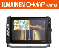 Lowrance ELITE FS 12 kaikuluotain/karttaplotteri