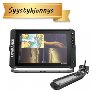 Lowrance ELITE FS 12 kaikuluotain/karttaplotteri Active Imaging 3-in-1 anturilla