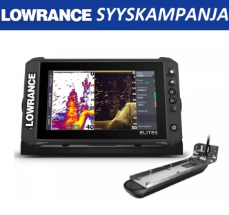 Lowrance ELITE FS 9 kaikuluotain karttaplotteri Active Imaging 3-in-1 anturilla
