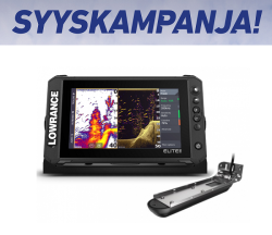 Lowrance ELITE FS 9 kaikuluotain karttaplotteri Active Imaging 3-in-1 anturilla