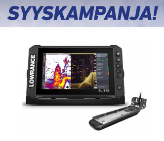 Lowrance ELITE FS 9 kaikuluotain karttaplotteri Active Imaging 3-in-1 anturilla