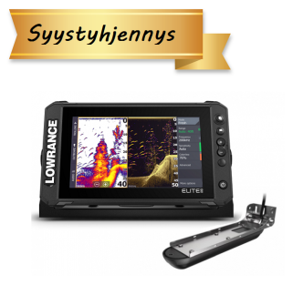 Lowrance ELITE FS 9 kaikuluotain karttaplotteri Active Imaging 3-in-1 anturilla