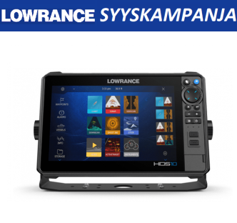 Lowrance HDS-10 PRO kaikuluotain/karttaplotteri