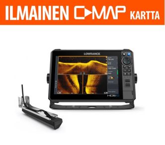 Lowrance HDS-10 PRO kaikuluotain/karttaplotteri ActiveImaging HD 3-in-1 anturilla
