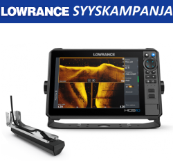 Lowrance HDS-10 PRO kaikuluotain/karttaplotteri ActiveImaging HD 3-in-1 anturilla