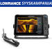 Lowrance HDS-10 PRO kaikuluotain/karttaplotteri ActiveImaging HD 3-in-1 anturilla
