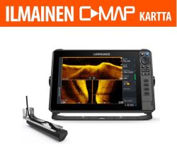 Lowrance HDS-12 PRO kaikuluotain/karttaplotteri ActiveImaging HD 3-in-1 anturilla