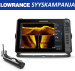 Lowrance HDS-12 PRO kaikuluotain/karttaplotteri ActiveImaging HD 3-in-1 anturilla