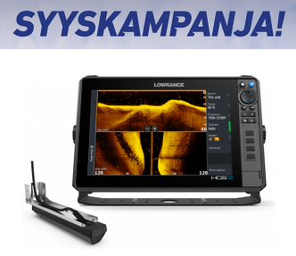 Lowrance HDS-12 PRO kaikuluotain/karttaplotteri ActiveImaging HD 3-in-1 anturilla