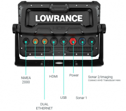 Lowrance HDS-16 PRO kaikuluotain/karttaplotteri ActiveImaging HD 3-in-1 anturilla