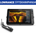 Lowrance HDS-16 PRO kaikuluotain/karttaplotteri ActiveImaging HD 3-in-1 anturilla